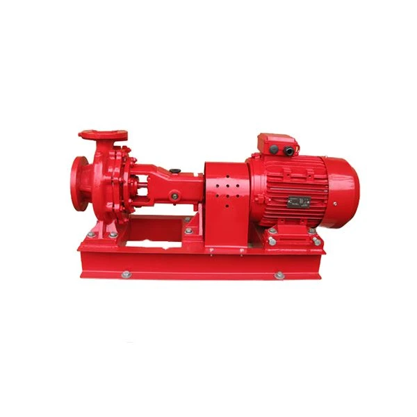 horizontal single stage fire-fighting pump