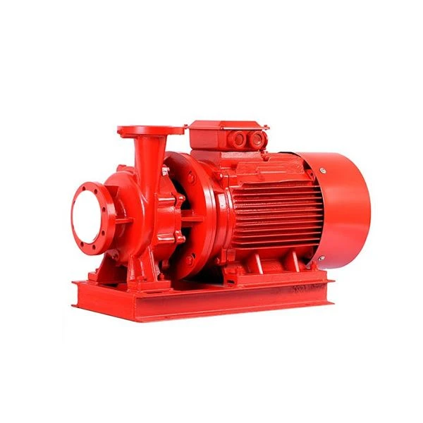 horizontal single stage fire-fighting pump